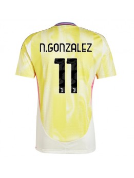 Juventus Nicolas Gonzalez #11 Auswärtstrikot 2024-25 Kurzarm